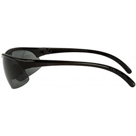 Sport Sport Wrap Bifocal Sunglasses - Outdoor Reading/Activity Sunglasses - Soft Pouch Included - Black - CP12C9T6LWR $14.71