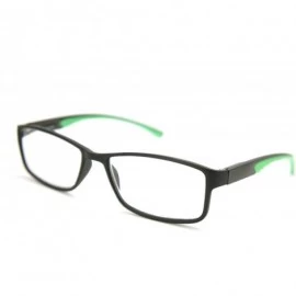 Rectangular Full-Rimless Flexie Reading double injection color Glasses NEW FULL-RIM - CY1803TI8E9 $34.74