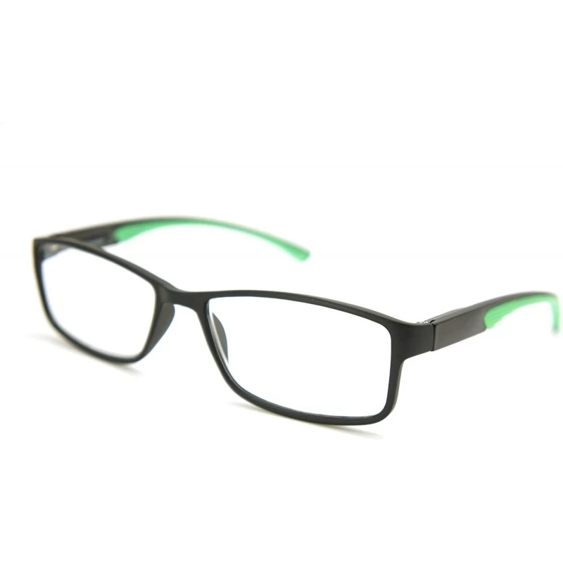 Rectangular Full-Rimless Flexie Reading double injection color Glasses NEW FULL-RIM - CY1803TI8E9 $20.65