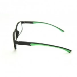 Rectangular Full-Rimless Flexie Reading double injection color Glasses NEW FULL-RIM - CY1803TI8E9 $20.65
