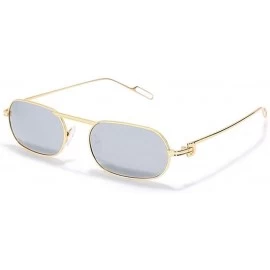 Oval Polarized Oval Sunglasses for Men and Women Summer Eyewear UV400 - C1 - C1190DAGWM3 $25.85