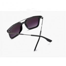 Aviator Full frame sunglasses - unisex retro personality sunglasses TR90 - A - CP18RZ9EXO8 $41.01