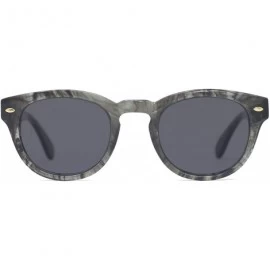 Aviator Marble Keyhole Frame Polarized Sunglasses for Women Men - A - CP17AARAH4S $49.63