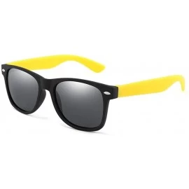 Goggle Women Fashion Square Polarized Sunglasses Classic Vintage Shades Rivet Sun Glasses Goggles UV400 - C6199O0R5W2 $9.26