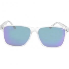Rectangular Piper Gloss Mirror Sunglasses - CV18GQUW398 $20.40