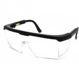 Rectangular Medical Safety Glasses Surgical Liquid Splash Shield Cushion Meets ANSI Z87.1 - Black - CL18D74D8O0 $12.75