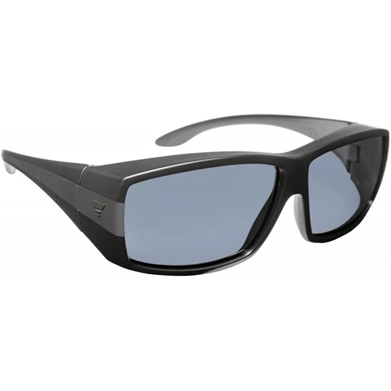 Rectangular Classic Arrowhead Polarized Rectangular Sunglasses - Black - CS183C6TN6H $53.40
