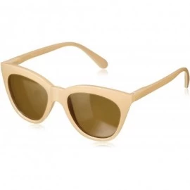 Cat Eye Women's Mimosa Cat-Eye Reading Sunglasses - Tan - CG189SSR60K $19.66