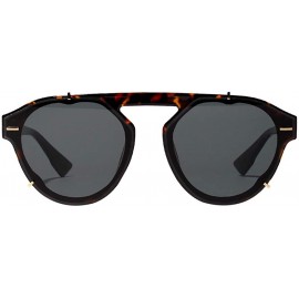 Oval Women Vintage Eye Sunglasses Retro Eyewear Fashion Radiation Protection Multicolor Oval - D - CP18N7WO5GX $9.71