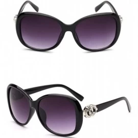 Goggle Fashion UV Protection Glasses Travel Goggles Outdoor Sunglasses - Black - C018Q0W739D $12.29