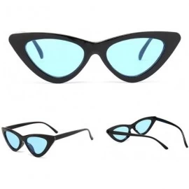 Cat Eye Retro Vintage Fashion Cat Eye Sunglasses for Women Goggles Plastic Frame (A) - A - CS199AY6DUW $8.16