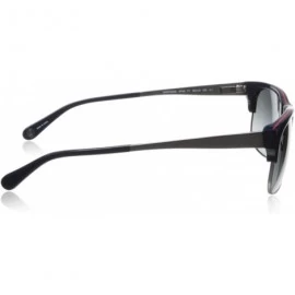 Rectangular Men's Sawyes Rectangular Sunglasses - Navy - CN11JITNMT7 $37.94