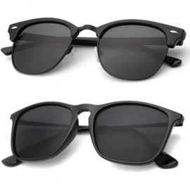 Sport Unisex Polarized Sunglasses Stylish Sun Glasses for Men and Women Color Mirror Lens Multi Pack Options - CN18AWLC4L6 $2...