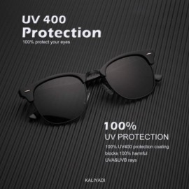 Sport Unisex Polarized Sunglasses Stylish Sun Glasses for Men and Women Color Mirror Lens Multi Pack Options - CN18AWLC4L6 $2...