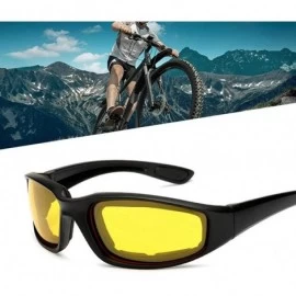 Aviator Anti-Glare Rectangle Goggles Glasses For Unisex Adults Motorcycle Cycling - Gray - C7196LTXQ5N $7.64