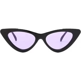 Cat Eye Retro Narrow Cat Eye Sunglasses Narrow Cateye Sun Glasses for Women - M - CH199AHHMD5 $16.86