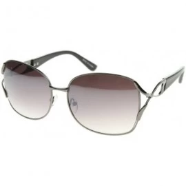 Rectangular Urban Fashion Rectangular Aviator Wired Sunglasses (SET OF 3) - CT18754HS6I $23.20