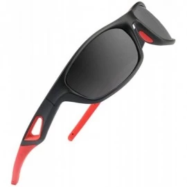 Sport Polarized Sports Sunglasses for Men Women Driving Fishing Cycling Running UV Protection - C118D5XLIO2 $27.92