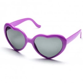 Oversized Dozen Pack Heart Sunglasses Party Favor Supplies Holiday Accessories Collection - Adult Purple - CR18G75CNL5 $20.76