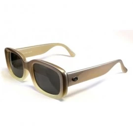 Square Barcelona Princess Designer Sunglasses in Beige - C8125SK1YL7 $25.60