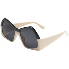 Sport Sunglasses Sports Eyewear Outdoors Plastic Eyeglasses - Beige - CI18QN0U00X $8.55