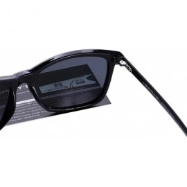 Square Polarized Sunglasses for Women Aluminum Men's Sunglasses Driving Rectangular Sun Glasses for Men/Women - CS18L65S63C $...