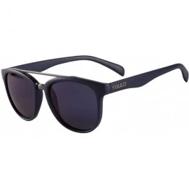 Wayfarer Men's Women Polarized Sunglasses Retro Fashion 80s UV Protection Sun Glasses - Blue & Blue - C618EX75RL7 $39.95