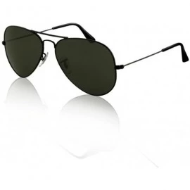 Sport Aviator Sunglasses Matte Black Sport Capsule Edition - C211MWFHZOH $9.81