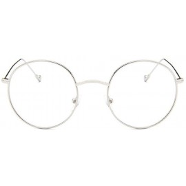 Wayfarer Retro Oversized classic Metal Frame for Men Women clear lens Eyewear - Color 6 - C518MDM36SN $8.45