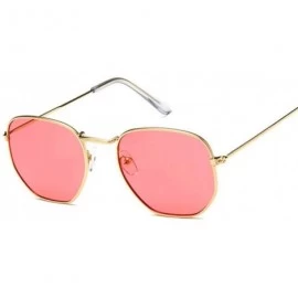 Square Vintage Sunglasses Classic Eyewear - Red - C2198O4N9X6 $31.14