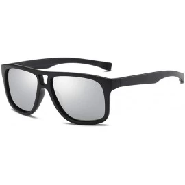 Round UV400 Polarized Men Square Sunglasses Men Fishing - C7 - C118M3MXUD6 $26.08