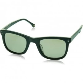 Square Unisex Square Sunglasses Grey Lens/Black Frame - CE18GRKGE9D $26.06