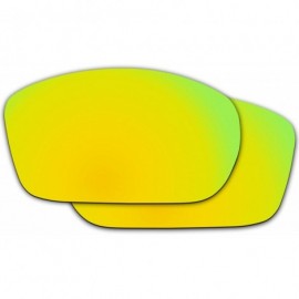 Rectangular Replacement Lenses Valve Sunglasses - Various Colors - 24k Gold - Anti4s Mirror Polarized - CN18880L0KL $19.35