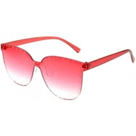 Square Unisex Frameless Polarized Sunglasses SFE Fashion UV Protection Lightweight Driving Fishing Sports Sunglasses - D - CY...
