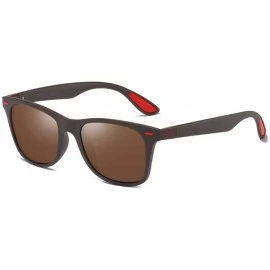 Aviator Polarized sunglasses for men and women Polarized driving Sunglasses - C - CR18Q6ZMXY6 $27.48