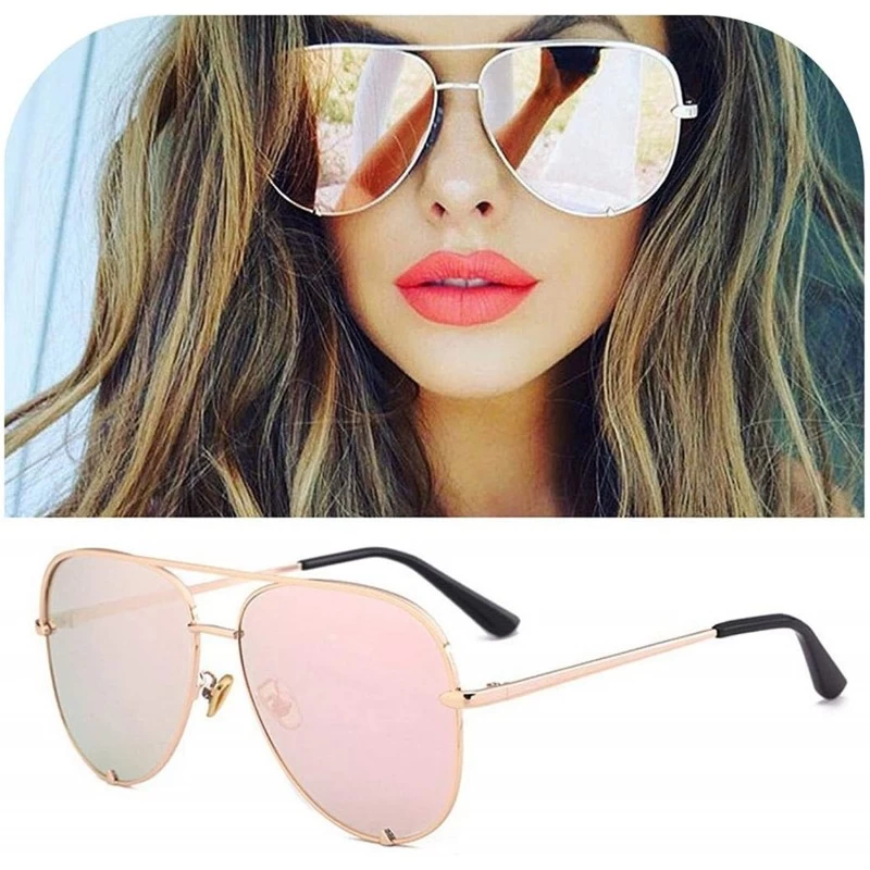 Square Sexy Lady Vintage Round Metal Sunglasses Men Driving Black Retro Mirror Sun Glasses Shade UV400 Oculos De Sol - C9199C...