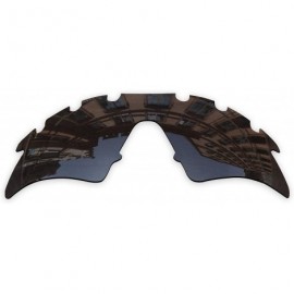 Sport Replacement M Frame Sweep Vented Sunglass - Multiple Options - Stealth Black Polarized - CY18S4Z9RA3 $33.30