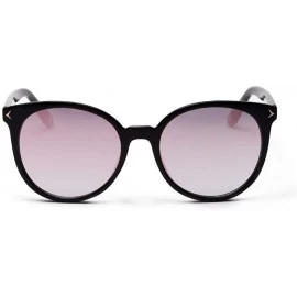 Cat Eye Sunglasses Women Cat Eyes Sun glasses Ladies Vintage Black Coffee Color Eyewear Shades Mele Female UV400 - C4 - C418R...
