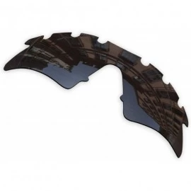 Sport Replacement M Frame Sweep Vented Sunglass - Multiple Options - Stealth Black Polarized - CY18S4Z9RA3 $30.05
