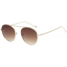 Rimless 100% UV Protection-Classic Aviator Sunglasses Style Classic Aviator Polarized MOLO - E - CF196QRQATW $6.76