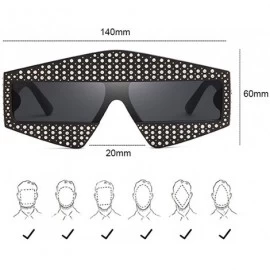 Sport Unisex Sunglasses - Special Thick Glasses Frame Sun Glasses for Men Women - White - CF18DLTC3DH $21.74