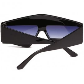 Sport Unisex Sunglasses - Special Thick Glasses Frame Sun Glasses for Men Women - White - CF18DLTC3DH $21.74