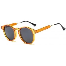 Aviator Sunglasses Retro Personality Cat Eye HD Lens Travel Outdoor Shopping Sun 1 - 1 - C618YZTUIX3 $8.32
