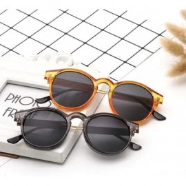 Aviator Sunglasses Retro Personality Cat Eye HD Lens Travel Outdoor Shopping Sun 1 - 1 - C618YZTUIX3 $8.32