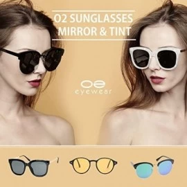 Sport 97018 XXL Premium Oversize Mirrored Funky Flat Sunglasses - Black/ Blue - CF18OKMG6H9 $15.25