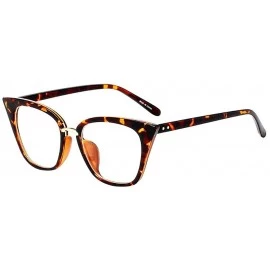 Rimless New Fashion Vintage Cat Eye Sunglasses Retro Large Frame Eyewear Ladies Man - H - CH18SNK5OYZ $17.73