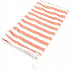 Rectangular Micro Fiber Soft Pouches for Sunglasses Eyeglasses Reading Glasses - Pink Stripes - C5189ZIM265 $10.39