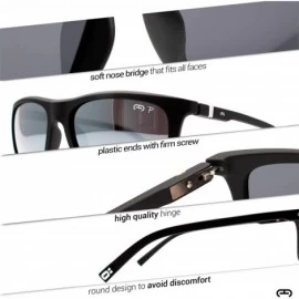 Goggle p692 Polarized Classic Style- Flexible & Unbreakable TR-90 Material for Men 100% UV Protection. - CP192TGD23Z $44.86