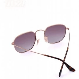 Square 20/20 Brand Unisex Sunglasses Men Polarized Vintage Square C01Silver PSmoke - C04 Purple - C818XQZ45NX $14.16