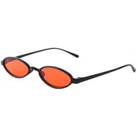 Goggle Glasses- Women Fashion Unisex Oval Shades Sunglasses Integrated UV - 9131d - CM18RT03M2K $7.73